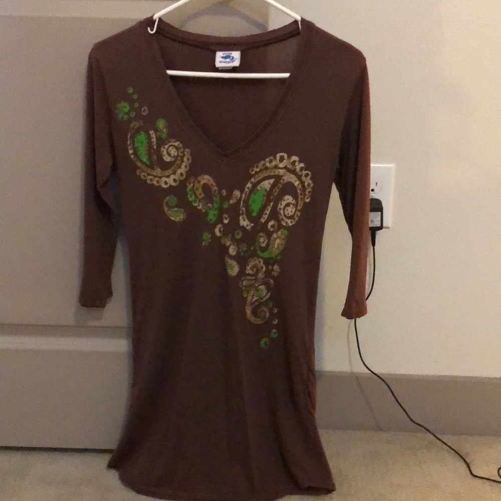 Beautiful Blue Patypus tunic